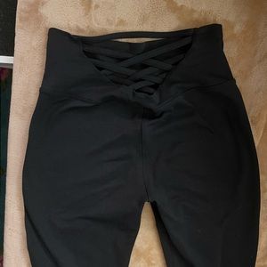 Bombshell sexy back leggings